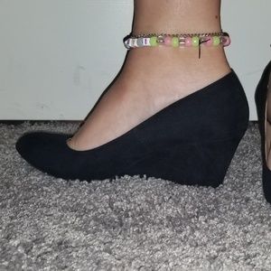 Merona black heels